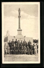 AK Monte Carmelo, Monument of Our Lady in the square of Mount Carmel  comprar usado  Enviando para Brazil