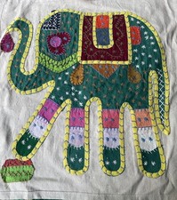 Indian elephant cushion for sale  LONDON