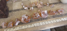 Clear orange slag for sale  Glendora