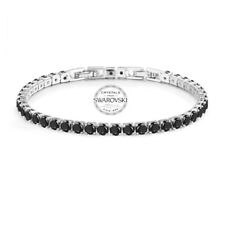 Bracciale tennis nero usato  Bergamo