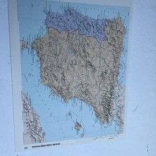 1981 map spain for sale  LEICESTER