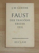 Reclam goethe faust gebraucht kaufen Reclam goethe faust gebraucht kaufen  Mannheim