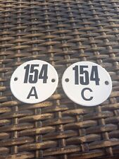 Lot anciennes plaques d'occasion  Le Quesnel