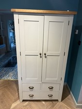 Oak kitchen larder for sale  LYMINGTON