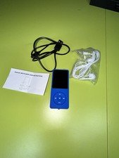 Nuevo Reproductor MP3 Caja Abierta Azul Funciona Bien Incluye Accesorios ENVÍO GRATUITO segunda mano  Embacar hacia Mexico