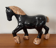 Vintage ceramic shire for sale  UK