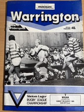 Rugby league programme for sale  BURTON-ON-TRENT