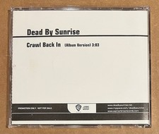 Dead By Sunrise [Chester Bennington] - Crawl Back In RARE promo CD single na sprzedaż  Wysyłka do Poland