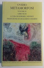 Ovidio metamorfosi volume usato  Livorno