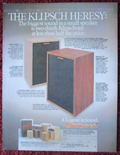 1980 klipsch heresy usato  Spedire a Italy