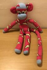 Banana sock monkey for sale  EPSOM