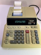 Calculadora Sharp EL-2630GII Display L 2 Fita Colorida Impressão 12 Dígitos - FUNCIONANDO! comprar usado  Enviando para Brazil