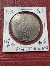 Moeda 1994 - 50 centavos ano da família data larga comprar usado  Enviando para Brazil