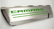 Capas de trilho de combustível verde sinergia "Camaro" 2 peças serve 2016-2021 Chevy Camaro SS V8 comprar usado  Enviando para Brazil