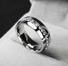 Silver ring womens for sale  MANCHESTER