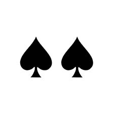 Spades temporary tattoo for sale  HARROW