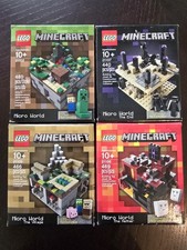 Usado, 4 peças LEGO Minecraft Micro World conjuntos completos, 21102,21105,21106,21107 comprar usado Usado, 4 peças LEGO Minecraft Micro World conjuntos completos, 21102,21105,21106,21107 comprar usado  Enviando para Brazil
