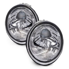 Faróis halógenos cromados com lente de desempenho Volkswagen Beetle 1998-2005 comprar usado  Enviando para Brazil