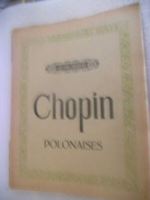 Livre partition chopin d'occasion  Wervicq-Sud