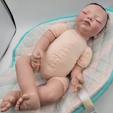 Boneca Denise Kunz Pratt Reborn My Baby cabelo vermelho dormindo vida realista como 16" comprar usado  Enviando para Brazil