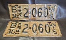 1930 wisconsin license for sale  Oxford