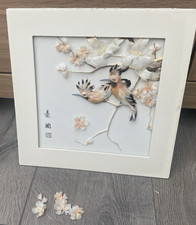 Vintage feather art for sale  WIRRAL