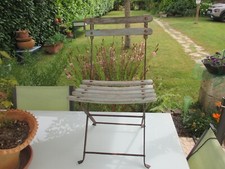 Ancienne chaise pliante d'occasion  Saint-Aigulin