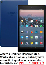 Tablet Amazon Kindle Fire HD 10 32GB azul 7ª geração 2017 Alexa eReader garantia, usado comprar usado  Enviando para Brazil
