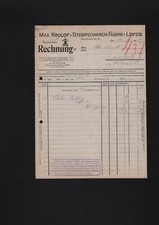 Leipzig rechnung 1915 gebraucht kaufen  Leipzig
