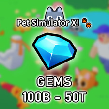Simulador de animais X! 🐾 💎 100B-50T Gems 💎 PSX/Pet Sim X 💎 Cofre barato rápido 🚀 comprar usado  Enviando para Brazil