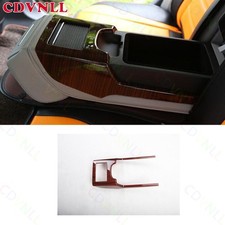 Para Audi A6 A7 S6 S7 2012-2018 assento traseiro de carro grão de madeira apoio de braço painel copo d'água comprar usado  Enviando para Brazil