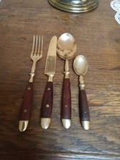 Vintage teiliges besteck gebraucht kaufen  Bergisch Gladbach