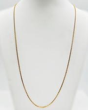 Chaine jaune 18k d'occasion  Domont