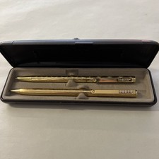 Schreibset goldoptik kugelschr gebraucht kaufen  Überlingen