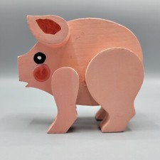 Vtg handcrafted wooden for sale  Plover