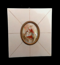Antica miniatura madonna usato  Torino