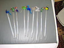 glass swizzle sticks for sale  CARTERTON