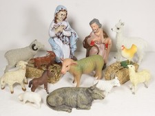 Vintage nativity figurines for sale  West Bend