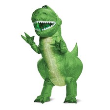 Disfarce Toy Story Rex fantasia inflável para crianças tamanho 7-8 com ventilador comprar usado  Enviando para Brazil