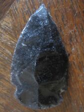 Flèche préhistorique obsidie d'occasion  Lunéville