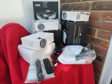 Qkk projector screen for sale  PULBOROUGH