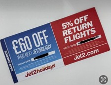 Jet2 rain cheque for sale  DEESIDE