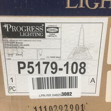 Progress lighting p5179 for sale  Powder Springs