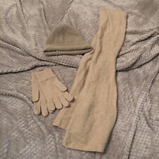 Cashmere hat gloves for sale  MORPETH