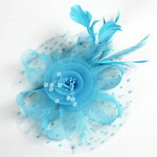 Feather hair fascinator for sale  UK