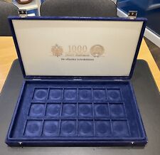 Velours münzkassette 1000 gebraucht kaufen  Willich