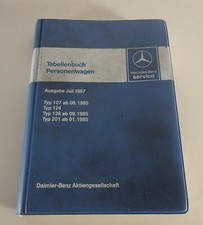 Tabellenbuch mercedes benz gebraucht kaufen  Jever