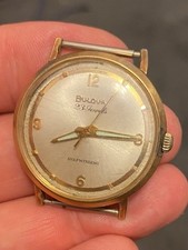 Vintage men bulova for sale  Inman