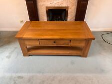 Oak coffee table for sale  WARRINGTON