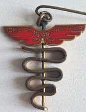 Raro originale badge usato  Roma